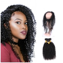 3 Piece 360 All Round Wig Set Gold